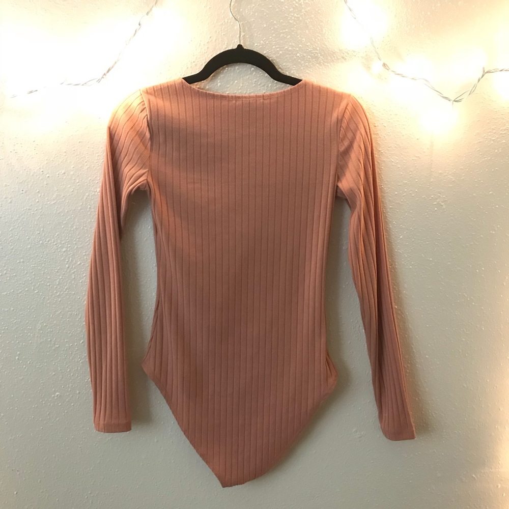 ✨SOLD✨ Ribbed One Piece - Picture 3 of 4